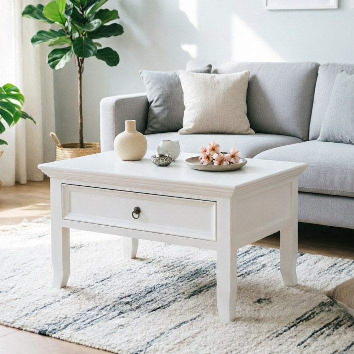 white furniture